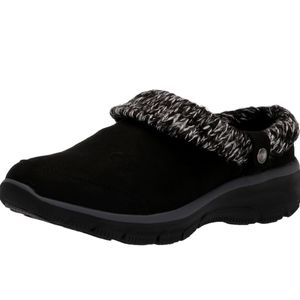 Skechers Easy Going Water Repellent Clogs Good Duo Black - Women's Size 9.5